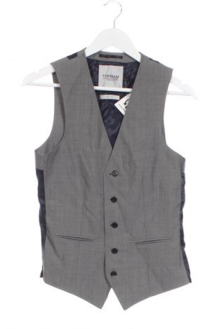 Pánská vesta  Topman, Velikost L, Barva Šedá, Cena  129,00 Kč