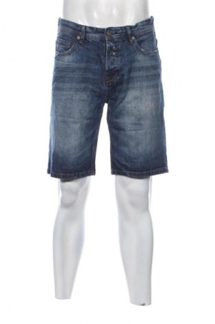 Męskie szorty Pull&Bear, Rozmiar S, Kolor Niebieski, Cena 26,99 zł