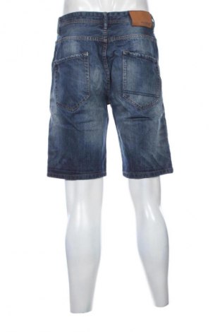 Męskie szorty Pull&Bear, Rozmiar S, Kolor Niebieski, Cena 26,99 zł