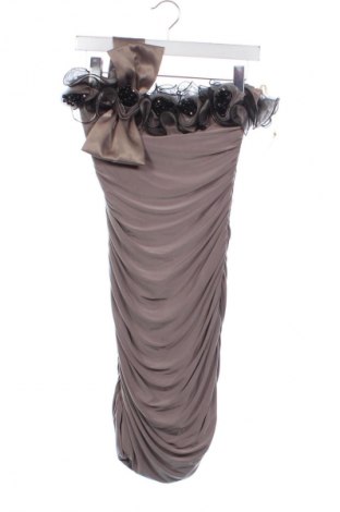 Kleid Dekolte, Größe S, Farbe Braun, Preis 13,87 €