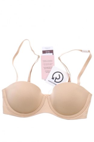 Сутиен Calvin Klein, Размер XS, Цвят Бежов, Цена 38,85 €, #132794991