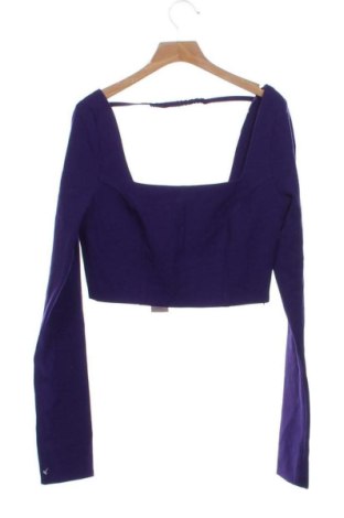 Дамска блуза Zara, Размер XS, Цвят Лилав, Цена 29,65 €, #137185162