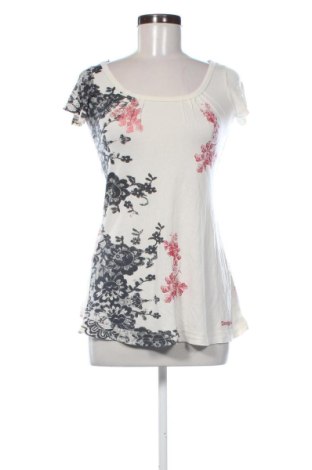 Damen Shirt Desigual, Größe S, Farbe Ecru, Preis 28,90 €, #137514802