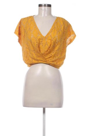 Bluzka damska Zara, Rozmiar M, Kolor Żółty, Cena 52,99 zł, #137531065