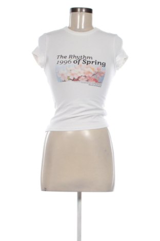 Bluză de femei Bershka, Mărime S, Culoare Alb, Preț 52,49 Lei, #137536946