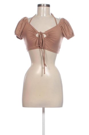 Bluză de femei SHEIN, Mărime XS, Culoare Maro, Preț 39,68 Lei, #137544511