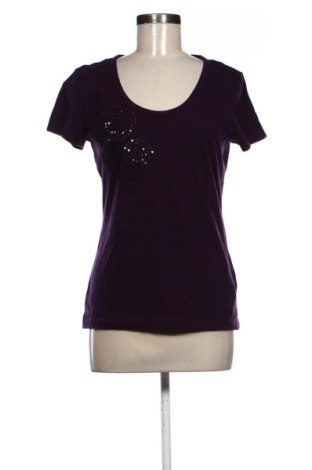 Tricou de femei Tommy Hilfiger, Mărime M, Culoare Mov, Preț 148,00 Lei, #137544627