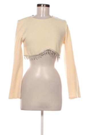 Bluzka damska Zara, Rozmiar S, Kolor Beżowy, Cena 56,00 zł, #137544746