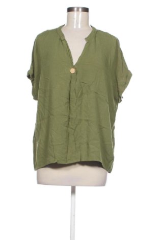 Bluză de femei Reserved, Mărime XXL, Culoare Verde, Preț 68,19 Lei, #137545193