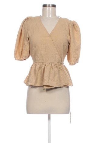 Bluză de femei NA-KD, Mărime M, Culoare Bej, Preț 44,00 Lei, #137546510