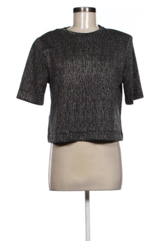 Bluză de femei Mango, Mărime M, Culoare Argintiu, Preț 125,11 Lei, #137546796