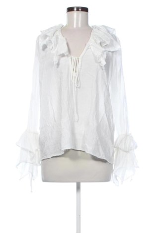 Bluză de femei Zara, Mărime M, Culoare Alb, Preț 58,27 Lei, #137551687