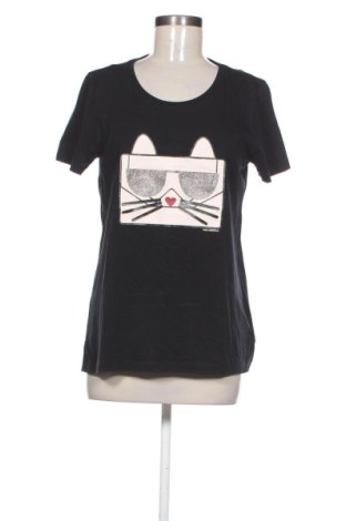 Tricou de femei Karl Lagerfeld, Mărime L, Culoare Negru, Preț 312,74 Lei, #137553339