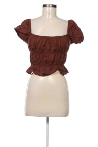 Bluză de femei Bershka, Mărime S, Culoare Maro, Preț 47,99 Lei, #137556256