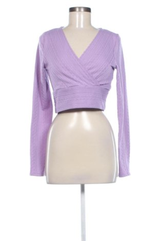 Bluză de femei SHEIN, Mărime L, Culoare Mov, Preț 26,25 Lei, #137513501