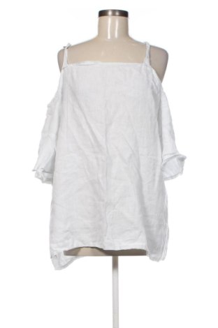 Дамска блуза Lin Nature, Размер XXL, Цвят Бял, Цена 15,00 €, #137533178