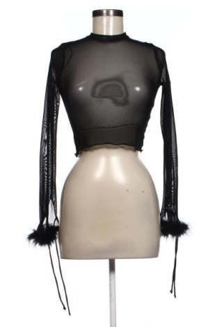 Bluză de femei Bershka, Mărime M, Culoare Negru, Preț 32,45 Lei, #137552140