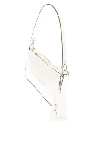 Дамска чанта Calvin Klein Jeans, Цвят Бял, Цена 152,90 €, #137538197