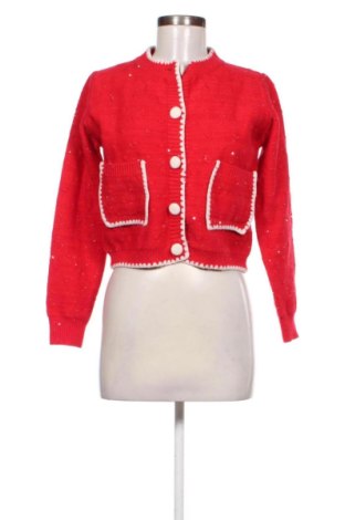 Cardigan de damă Derhy, Mărime S, Culoare Roșu, Preț 94,48 Lei, #137500200