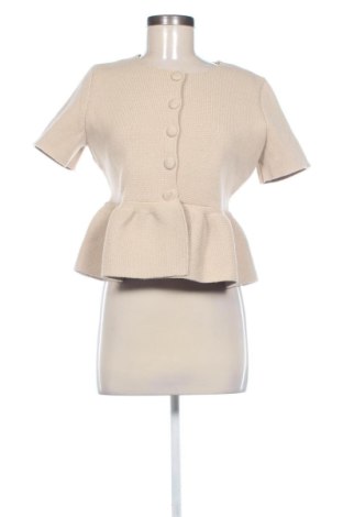 Cardigan de damă Zara, Mărime S, Culoare Bej, Preț 196,32 Lei, #137519623