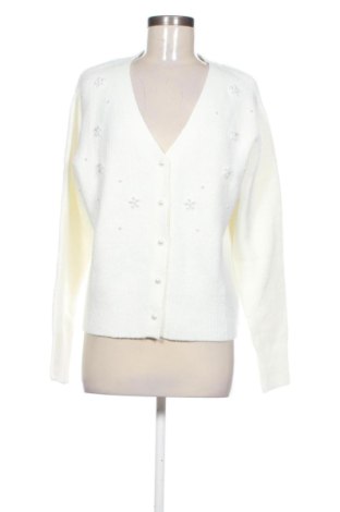 Cardigan de damă Sinsay, Mărime L, Culoare Alb, Preț 89,00 Lei, #137521338