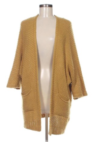 Damski kardigan Sensi Wear, Rozmiar 3XL, Kolor Żółty, Cena 46,57 zł, #137528038