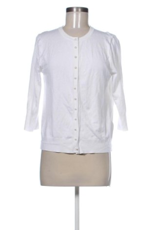 Cardigan de damă Zara, Mărime L, Culoare Alb, Preț 78,74 Lei, #137530167