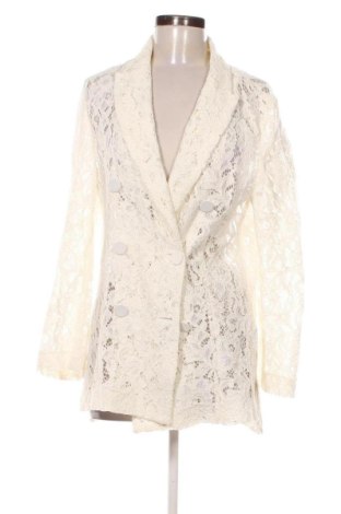 Cardigan de damă Zara, Mărime L, Culoare Ecru, Preț 81,00 Lei, #137559602