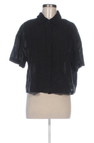 Cămașă de femei Pull&Bear, Mărime M, Culoare Negru, Preț 111,99 Lei, #137503202