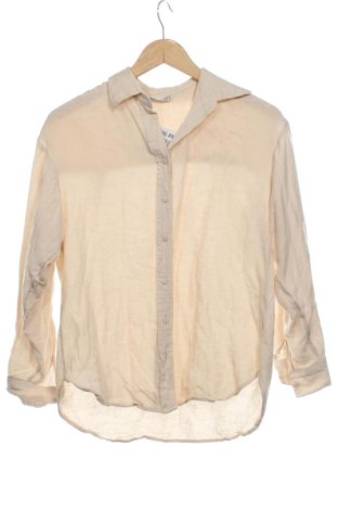 Cămașă de femei Stradivarius, Mărime XS, Culoare Bej, Preț 62,99 Lei, #137505893