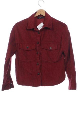 Cămașă de femei Bershka, Mărime XS, Culoare Roșu, Preț 47,24 Lei, #137513300