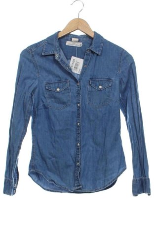 Cămașă de femei H&M, Mărime XS, Culoare Albastru, Preț 53,00 Lei, #137514028