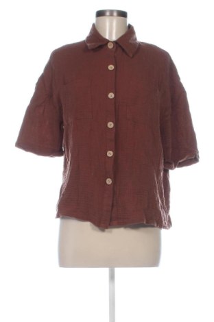 Cămașă de femei SHEIN, Mărime L, Culoare Portocaliu, Preț 41,99 Lei, #137519186