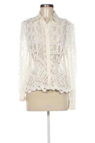 Cămașă de femei Zara, Mărime XL, Culoare Ecru, Preț 178,47 Lei, #137526246