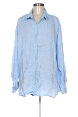 Cămașă de femei H&M, Mărime 3XL, Culoare Albastru, Preț 94,48 Lei, #137527828