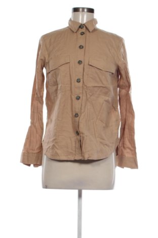 Cămașă de femei H&M, Mărime XS, Culoare Bej, Preț 78,74 Lei, #137533064