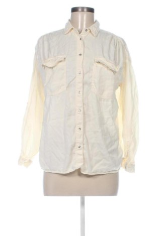 Cămașă de femei Zara, Mărime M, Culoare Ecru, Preț 73,49 Lei, #137513786
