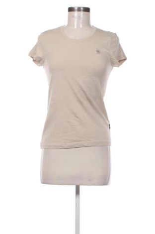 Дамска тениска G-Star Raw, Размер S, Цвят Бежов, Цена 22,49 €, #137501983