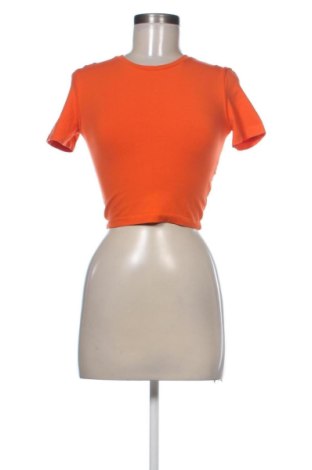 Γυναικείο t-shirt Zara, Μέγεθος XS, Χρώμα Πορτοκαλί, Τιμή 8,27 €, #137506257