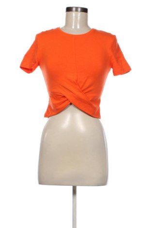 Damski T-shirt Zara, Rozmiar S, Kolor Pomarańczowy, Cena 49,99 zł, #137512240