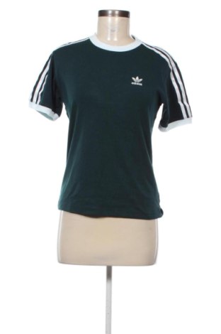 Γυναικείο t-shirt Adidas, Μέγεθος S, Χρώμα Πράσινο, Τιμή 33,99 €, #137512958