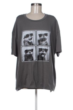 Tricou de femei SHEIN, Mărime XXL, Culoare Gri, Preț 62,99 Lei, #137513302