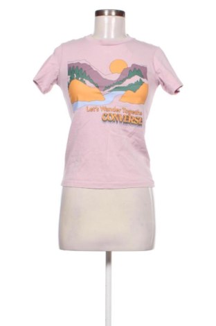 Tricou de femei Converse, Mărime XS, Culoare Roz, Preț 91,00 Lei, #137517196