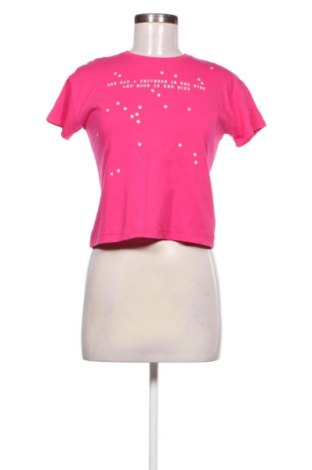 Tricou de femei United Colors Of Benetton, Mărime M, Culoare Roz, Preț 78,74 Lei, #137520988