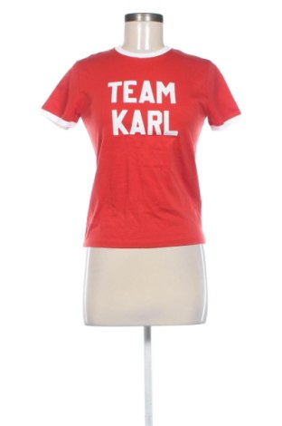 Damski T-shirt Karl Lagerfeld, Rozmiar XS, Kolor Kolorowy, Cena 186,27 zł, #137524260