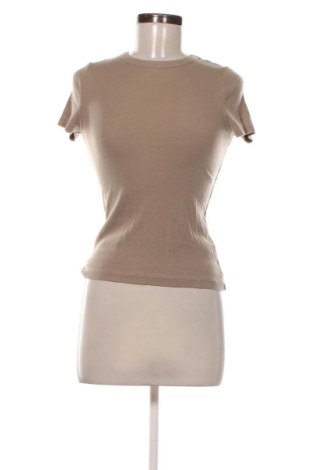 Damski T-shirt H&M, Rozmiar S, Kolor Beżowy, Cena 33,87 zł, #137524264
