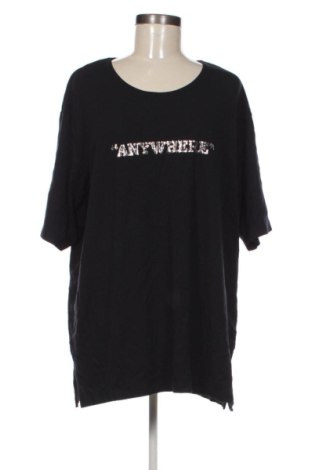 Γυναικείο t-shirt Unbranded, Μέγεθος XXL, Χρώμα Μαύρο, Τιμή 14,99 €, #137526598