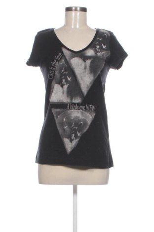 Γυναικείο t-shirt Edc By Esprit, Μέγεθος L, Χρώμα Μαύρο, Τιμή 10,00 €, #137528228