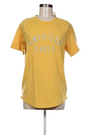 Tricou de femei American Eagle, Mărime L, Culoare Galben, Preț 56,99 Lei, #137531408