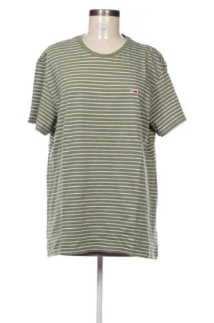 Damen T-Shirt Tommy Jeans, Größe XL, Farbe Grün, Preis € 17,99, #137533296